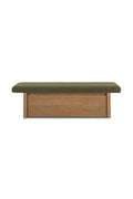 Chenille Storage Bench | Novi Living Gemma