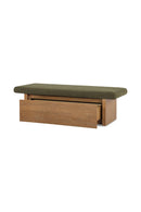 Chenille Storage Bench | Novi Living Gemma