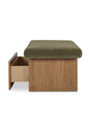 Chenille Storage Bench | Novi Living Gemma