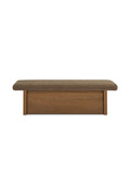 Chenille Storage Bench | Novi Living Gemma