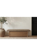 Chenille Storage Bench | Novi Living Gemma