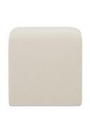 Linen Blend Square Stool | Novi Living Aidy | Oroatrade.com