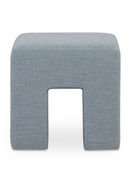 Linen Blend Square Stool | Novi Living Aidy | Oroatrade.com