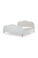 Wavy Design Cream Bed | Novi Living Jacqueline | Oroa.com