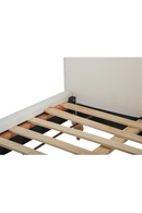 Wavy Design Cream Bed | Novi Living Jacqueline | Oroatrade.com