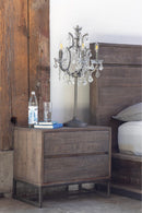 Contract furniture - Rustic Modern Nightstand - www.oroatrade.com