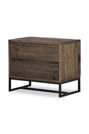 Contract furniture - Rustic Modern Nightstand - www.oroatrade.com