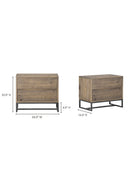 Contract furniture - Rustic Modern Nightstand - www.oroatrade.com