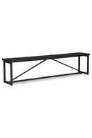 Black Pine Wood Bench | Novi Living Sierra | Oroa.com