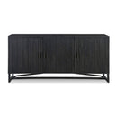 Slatted Pine 3-Door Sideboard | Novi Living Sierra | Oroa.com