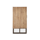Slatted Pine 3-Door Sideboard | Novi Living Sierra | Oroa.com