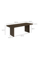 Contract furniture - Matte Pine Dining Table - www.oroatrade.com