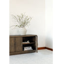 Rustic Pine 4-Door Media Cabinet | Novi Living Monterey | Oroa.com