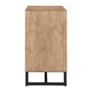 Modern or European furniture - Slatted Pine 2-Door Cabinet - link to oroa.com