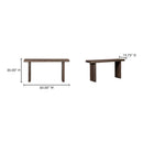 Rustic Pine Console Table | Novi Living Monterey | Oroa.com
