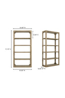 Contract furniture - Pine Wood Bookshelf - www.oroatrade.com