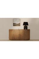 Contract furniture - Pine Wood 4-Door Sideboard - www.oroatrade.com