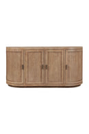 Contract furniture - Pine Wood 4-Door Sideboard - www.oroatrade.com