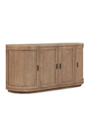 Contract furniture - Pine Wood 4-Door Sideboard - www.oroatrade.com