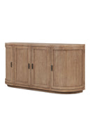 Contract furniture - Pine Wood 4-Door Sideboard - www.oroatrade.com