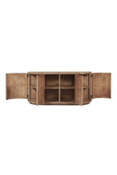 Contract furniture - Pine Wood 4-Door Sideboard - www.oroatrade.com