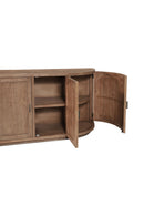 Contract furniture - Pine Wood 4-Door Sideboard - www.oroatrade.com