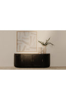 Contract furniture - Pine Wood 4-Door Media Cabinet - www.oroatrade.com