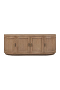 Contract furniture - Pine Wood 4-Door Media Cabinet - www.oroatrade.com
