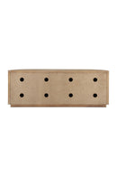 Contract furniture - Pine Wood 4-Door Media Cabinet - www.oroatrade.com