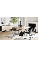 Contract furniture - White Waxed Oak Dining Table - www.oroatrade.com