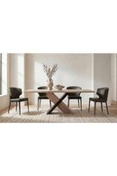 Contract furniture - White Waxed Oak Dining Table - www.oroatrade.com