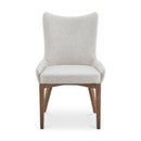 Beige Curved High-back Dining Chair | Novi Living Potter