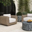 Wicker-Look Indoor/Outdoor Accent Chair | Novi Living Soma