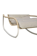 Minimalist Outdoor Wicker Rocking Chair | Novi Living Lyra | Oroa.com