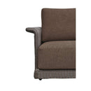 Hospitality furniture - Curved Arm Wicker Outdoor Chair - www.oroatrade.com