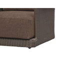 Hospitality furniture - Curved Arm Wicker Outdoor Chair - www.oroatrade.com