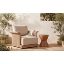 Hospitality furniture - Curved Arm Wicker Outdoor Chair - www.oroatrade.com