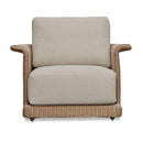 Hospitality furniture - Curved Arm Wicker Outdoor Chair - www.oroatrade.com