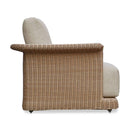 Hospitality furniture - Curved Arm Wicker Outdoor Chair - www.oroatrade.com