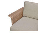 Hospitality furniture - Curved Arm Wicker Outdoor Chair - www.oroatrade.com