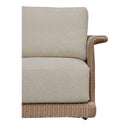Hospitality furniture - Curved Arm Wicker Outdoor Chair - www.oroatrade.com