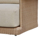 Hospitality furniture - Curved Arm Wicker Outdoor Chair - www.oroatrade.com