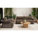 Hospitality furniture - Curved Arm Wicker Outdoor Sofa - www.oroatrade.com