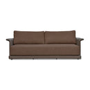 Hospitality furniture - Curved Arm Wicker Outdoor Sofa - www.oroatrade.com