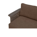 Hospitality furniture - Curved Arm Wicker Outdoor Sofa - www.oroatrade.com