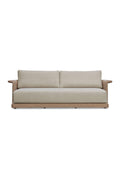 Curved Arm Wicker Outdoor Sofa | Novi Living Meredith | Oroa.com