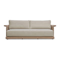 Hospitality furniture - Curved Arm Wicker Outdoor Sofa - www.oroatrade.com