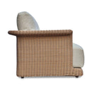 Hospitality furniture - Curved Arm Wicker Outdoor Sofa - www.oroatrade.com