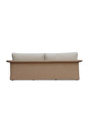 Curved Arm Wicker Outdoor Sofa | Novi Living Meredith | Oroa.com