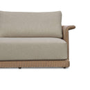Hospitality furniture - Curved Arm Wicker Outdoor Sofa - www.oroatrade.com